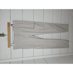 Athleta Light Beige Straight Leg Pants